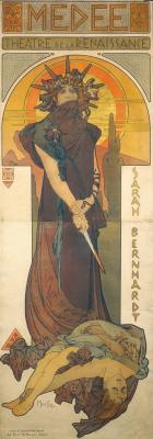 « Médée » (1898), d'Alfons Mucha